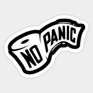 No panic Sticker